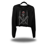 BONE DRUMMER CROP LONG SLEEVE