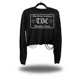 CROSS PATCH ROAD RASH CROP LONG SLEEVE TEE