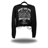 MOSH PIT ROAD RASH CROP LONG SLEEVE TEE
