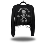 BORN DRIVEN ROAD RASH CROP LONG SLEEVE TEE