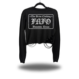 TDC FAFO ROAD RASH CROP LONG SLEEVE TEE