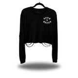 BORN DRIVEN ROAD RASH CROP LONG SLEEVE TEE