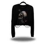 COMFORT ARROW ROAD RASH CROP LONG SLEEVE TEE