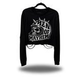 MAYHEM ROAD RASH CROP LONG SLEEVE TEE