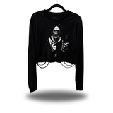 HUSH ROAD RASH CROP LONG SLEEVE TEE