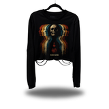 IDENTITY ROAD RASH CROP LONG SLEEVE TEE