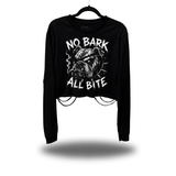 ALL BITE ROAD RASH CROP LONG SLEEVE TEE