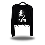 FAFO MYERS ROAD RASH CROP LONG SLEEVE TEE