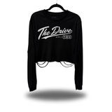 DRIVE GLOBES ROAD RASH CROP LONG SLEEVE TEE