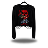 DRIVE STREET ROAD RASH CROP LONG SLEEVE TEE
