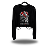 DRIVENBUSTERS ROAD RASH CROP LONG SLEEVE TEE