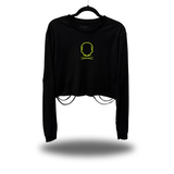 DRIVEN DEAD CHOPPERS ROAD RASH CROP LONG SLEEVE TEE