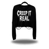 CREEP ROAD RASH CROP LONG SLEEVE TEE