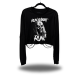 RUN! ROAD RASH CROP LONG SLEEVE TEE