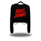SHINING ROAD RASH CROP LONG SLEEVE TEE
