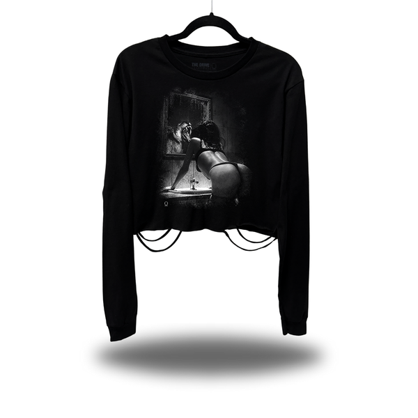 FEROCIOUS ROAD RASH CROP LONG SLEEVE TEE