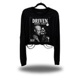 COMICS 2 ROAD RASH CROP LONG SLEEVE TEE