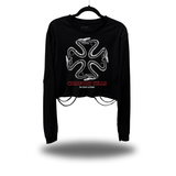 SHED COMFORT ROAD RASH CROP LONG SLEEVE TEE