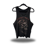 CHILL OUT SCOOP NECK STRINGER TANK TOP