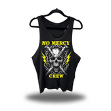 NO MERCY CREW SCOOP NECK STRINGER TANK TOP