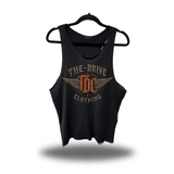 TDC WINGS SCOOP NECK STRINGER TANK TOP