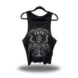 GRIM GUNSLINGER SCOOP NECK STRINGER TANK TOP