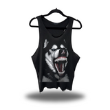 HUSKY GRILLZ SCOOP NECK STRINGER TANK TOP