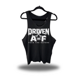 DRIVEN F*CK HATERS SCOOP NECK STRINGER TANK TOP