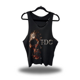 EMBRACE DEATH SCOOP NECK STRINGER TANK TOP