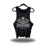 F*CK THE HATERS SCOOP NECK STRINGER TANK TOP