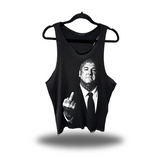 FU TONY SCOOP NECK STRINGER TANK TOP