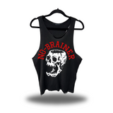 NO BRAINER SCOOP NECK STRINGER TANK TOP