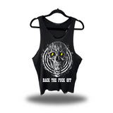 BACK OFF SCOOP NECK STRINGER TANK TOP