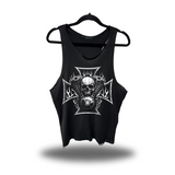 OUTLAW ENGINE SCOOP NECK STRINGER TANK TOP
