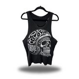 RISE & DRIVE SCOOP NECK STRINGER TANK TOP