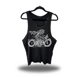 DRIVEN RIDER SCOOP NECK STRINGER TANK TOP