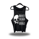 NEVER CHANGED SCOOP NECK STRINGER TANK TOP