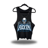 F*CK EM LIGHTNING SCOOP NECK STRINGER TANK TOP