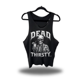 THIRSTY SCOOP NECK STRINGER TANK TOP