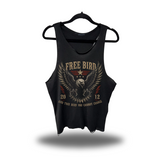 FREE BIRD SCOOP NECK STRINGER TANK TOP