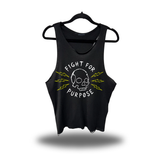 FOR PURPOSE SCOOP NECK STRINGER TANK TOP