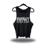MONEY CHANGES SCOOP NECK STRINGER TANK TOP