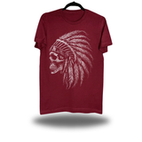 PUNK CHIEF MAROON CLASSIC TEE