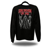 DRIVEN OR DIE LONG SLEEVE TEE