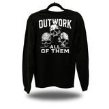 OUTWORK SKULL LONG SLEEVE TEE
