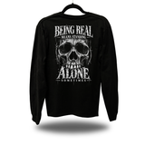 BEING REAL LONG SLEEVE TEE