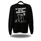 ON YOUR MARKS LONG SLEEVE TEE