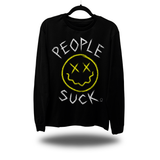 PEOPLE SUCK LONG SLEEVE TEE