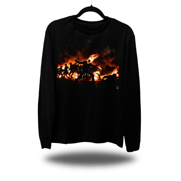 DRIVEN GHOST RIDER BATTLE LONG SLEEVE TEE