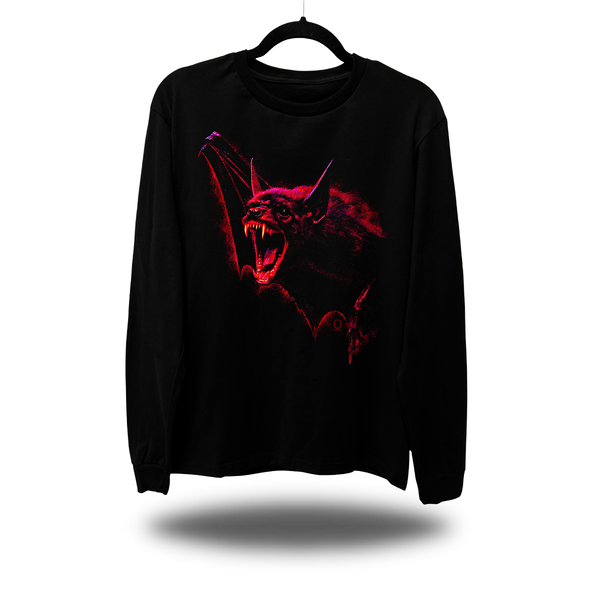 BLOOD BAT LONG SLEEVE TEE